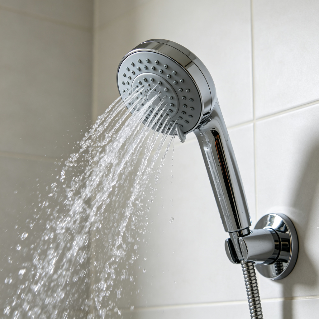 Shower filter for low pressure — strong flow even with low pressure