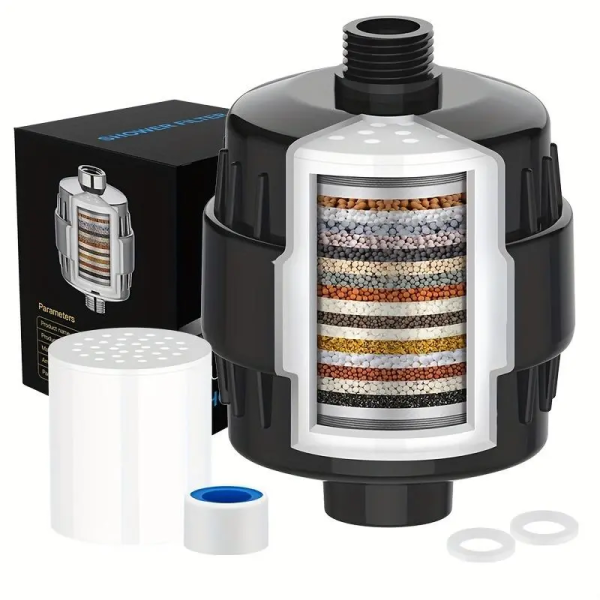 Activated Carbon Shower Head Water Filter